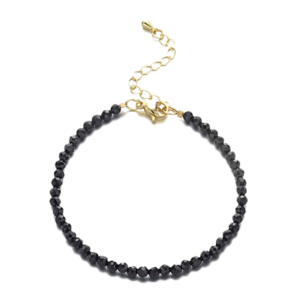 bransoletka czarny turmalin drobny
