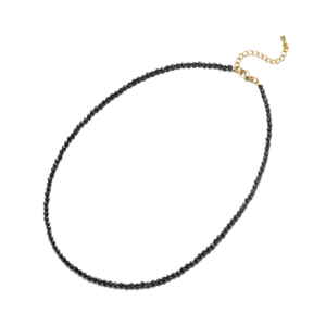 naszyjnik czarny turmalin : drobny